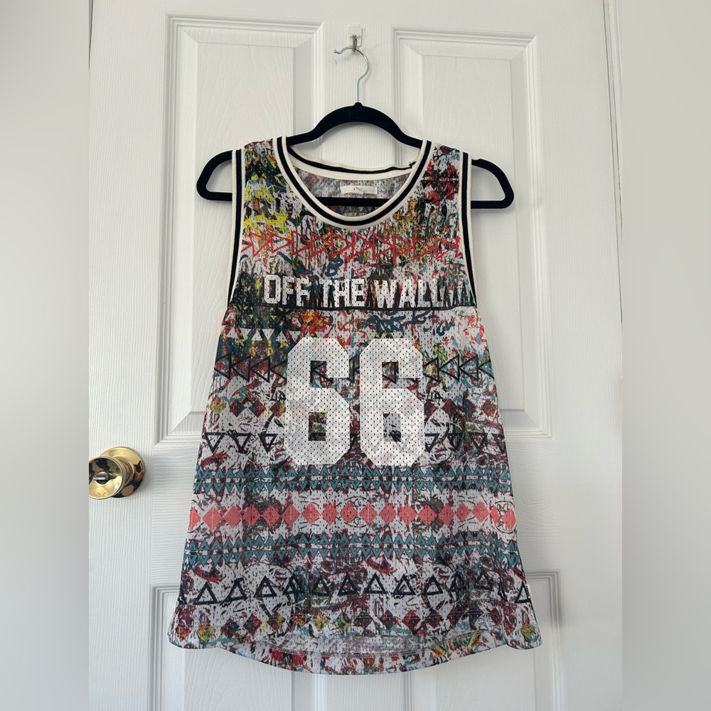 Vans Off The Wall 66 Graphic Mesh Tank M
